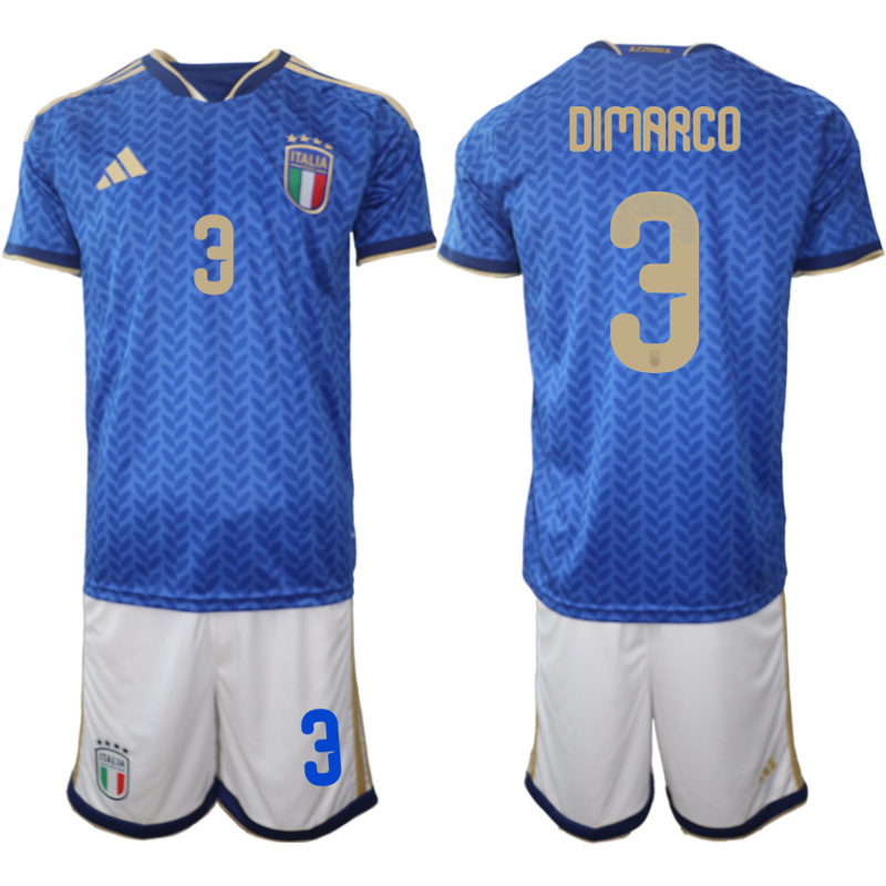 Men Italy home #13 style 2026 World Cup Soccer jersey